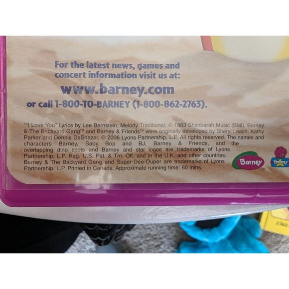 Barney Let's Go To The Beach VHS - Picture 4 of 4